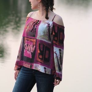 Women’s Cold Shoulder Blouse. (NEW) accept offers!